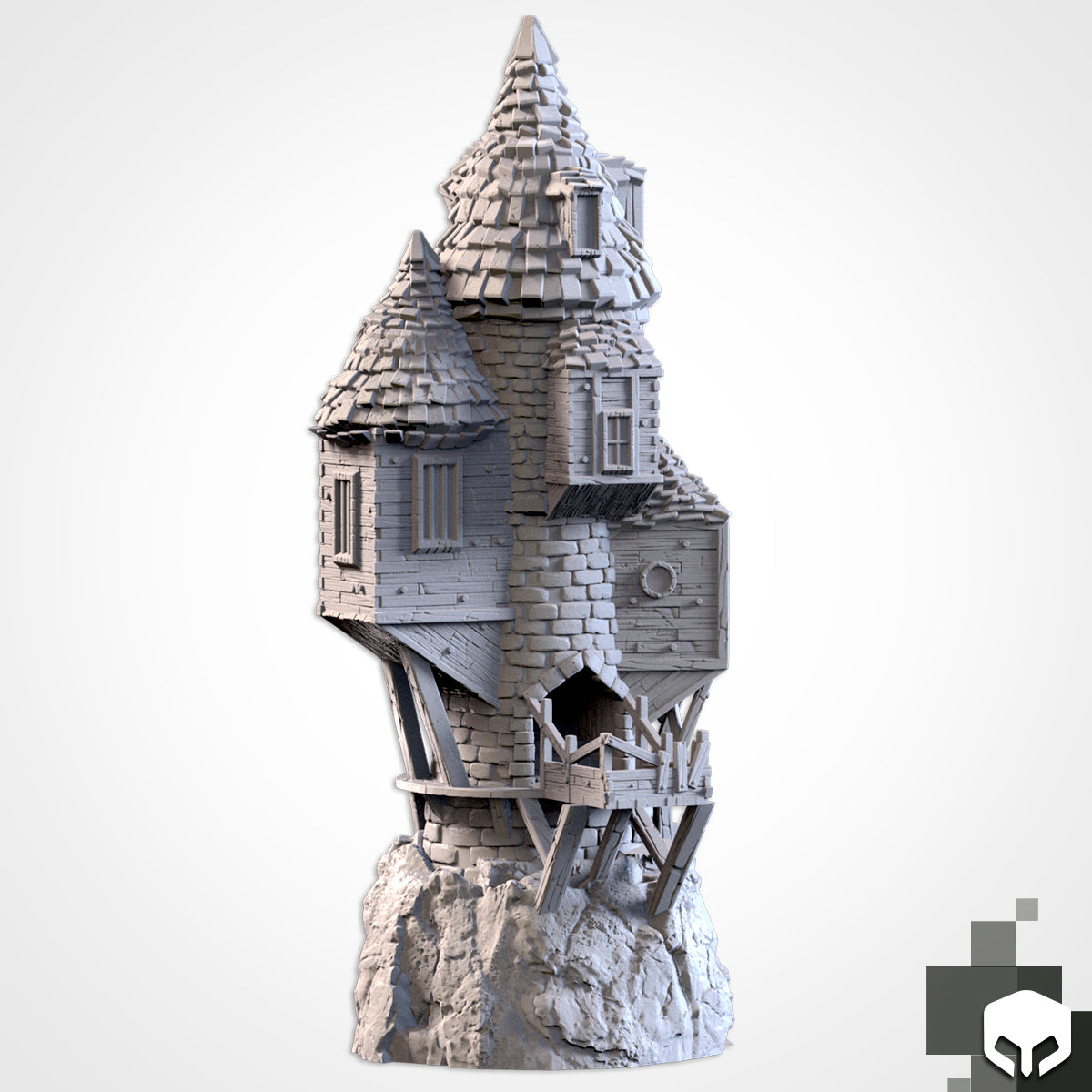 The Game of Destiny - 'Town House' Dice Tower
