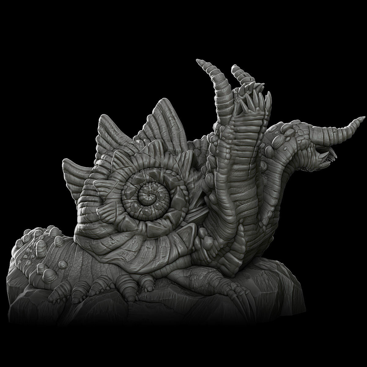 FORTRESS SLUG - Miniature | Dungeons and dragons | Cthulhu | Pathfinder | War Gaming