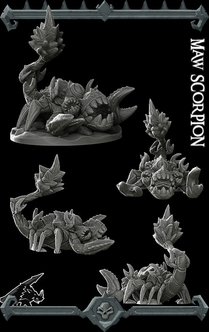 Maw Insect Maw Scorpion Insect Miniature | D&D & RPG | Rocket Pig Games– Paragon Star
