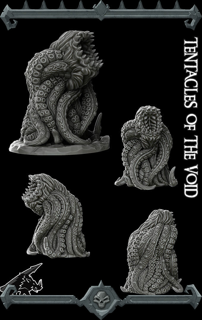 Tentacles of the Void - Miniature | Dungeons and dragons | Cthulhu | Pathfinder | War Gaming