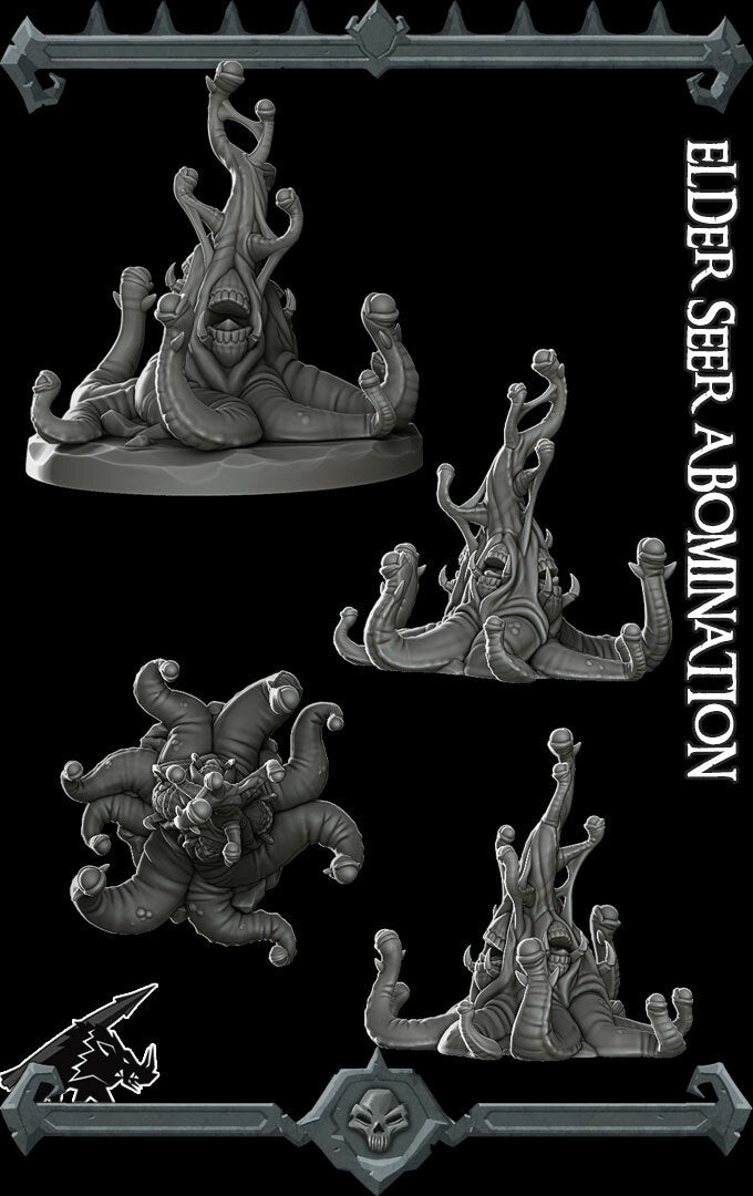 Elderseer Abomination - Miniature | Dungeons and dragons | Cthulhu | Pathfinder | War Gaming