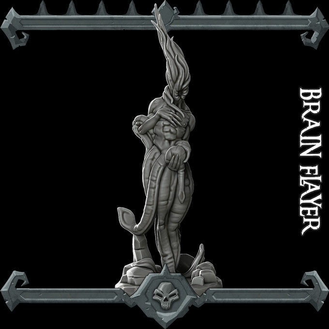 Brain Flayer - Miniature | Dungeons and dragons | Cthulhu | Pathfinder | War Gaming