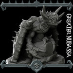 GREATER NUBASSA- Miniature | All Sizes | Dungeons and Dragons | Pathfinder | War Gaming