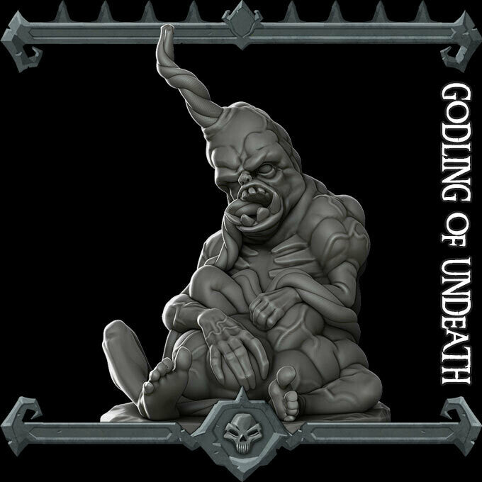 GODLING OF UNDEATH - Miniature | Dungeons and dragons | Cthulhu | Pathfinder | War Gaming
