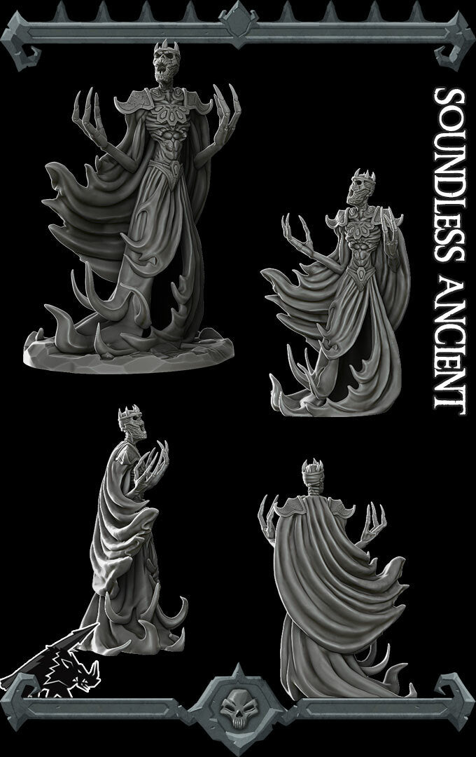 SOUNDLESS ANCIENT - Miniature | Dungeons and dragons | Cthulhu | Pathfinder | War Gaming