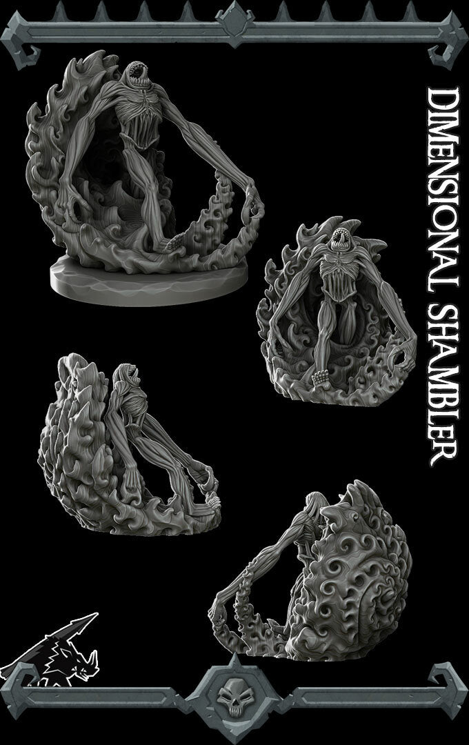 DIMENSIONAL SHAMBLER- Miniature | All Sizes | Dungeons and Dragons | Pathfinder | War Gaming