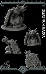 GREATER NUBASSA- Miniature | All Sizes | Dungeons and Dragons | Pathfinder | War Gaming