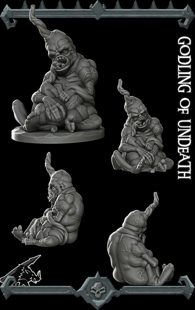 GODLING OF UNDEATH - Miniature | Dungeons and dragons | Cthulhu | Pathfinder | War Gaming