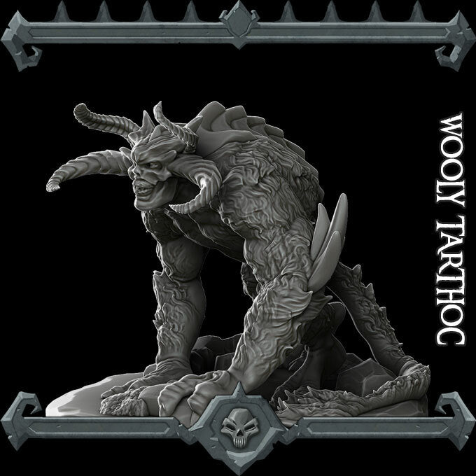 WOOLY TARTHOC - Miniature | Dungeons and dragons | Cthulhu | Pathfinder | War Gaming