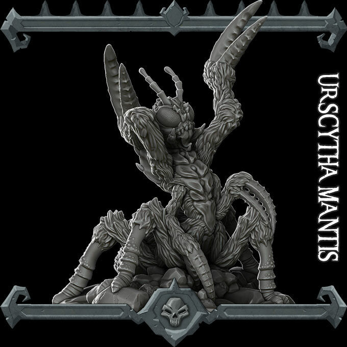 URSCYTHA MANTIS - Miniature | Dungeons and dragons | Cthulhu | Pathfinder | War Gaming