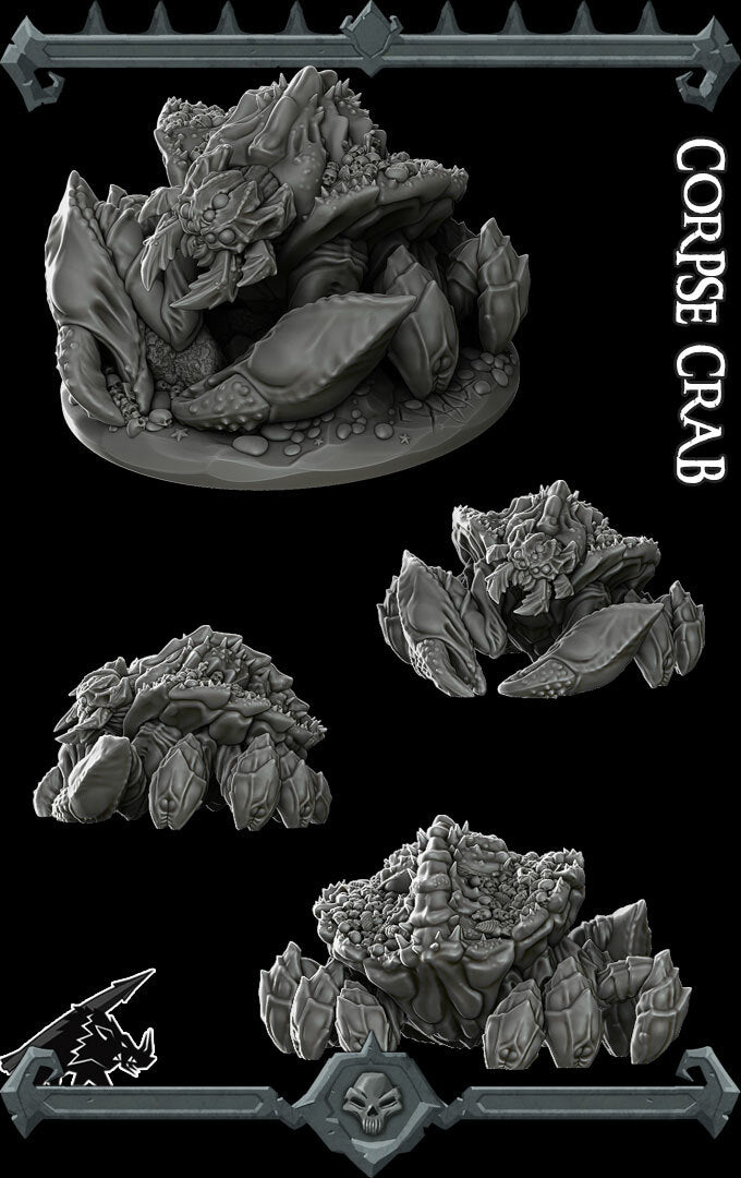 CORPSE CRAB - Miniature | Dungeons and dragons | Cthulhu | Pathfinder | War Gaming