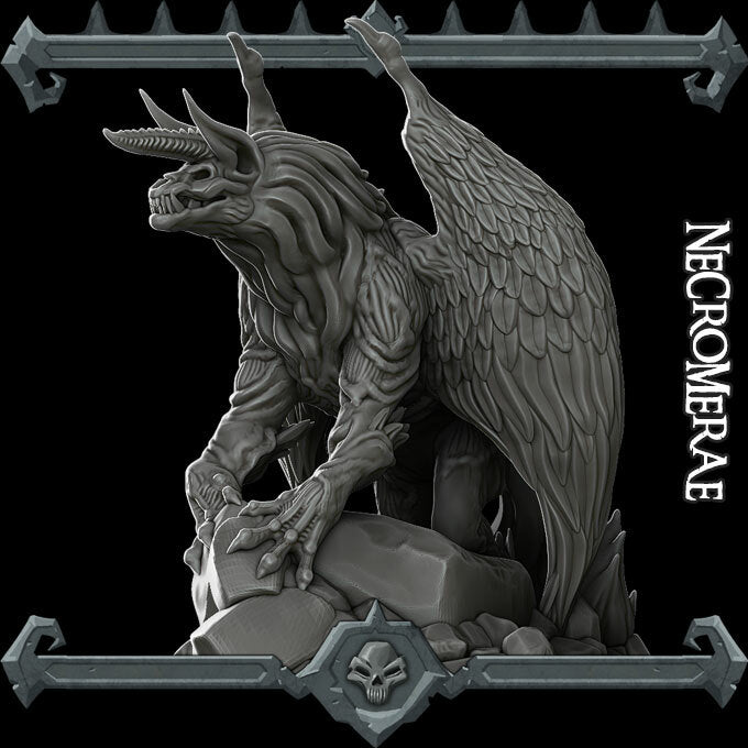 NECROMERAE - Miniature | All Sizes | Dungeons and Dragons | Pathfinder | War Gaming