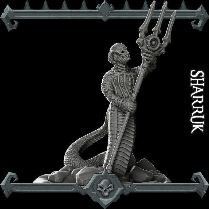 SHARRUK - Miniature | Dungeons and dragons | Cthulhu | Pathfinder | War Gaming