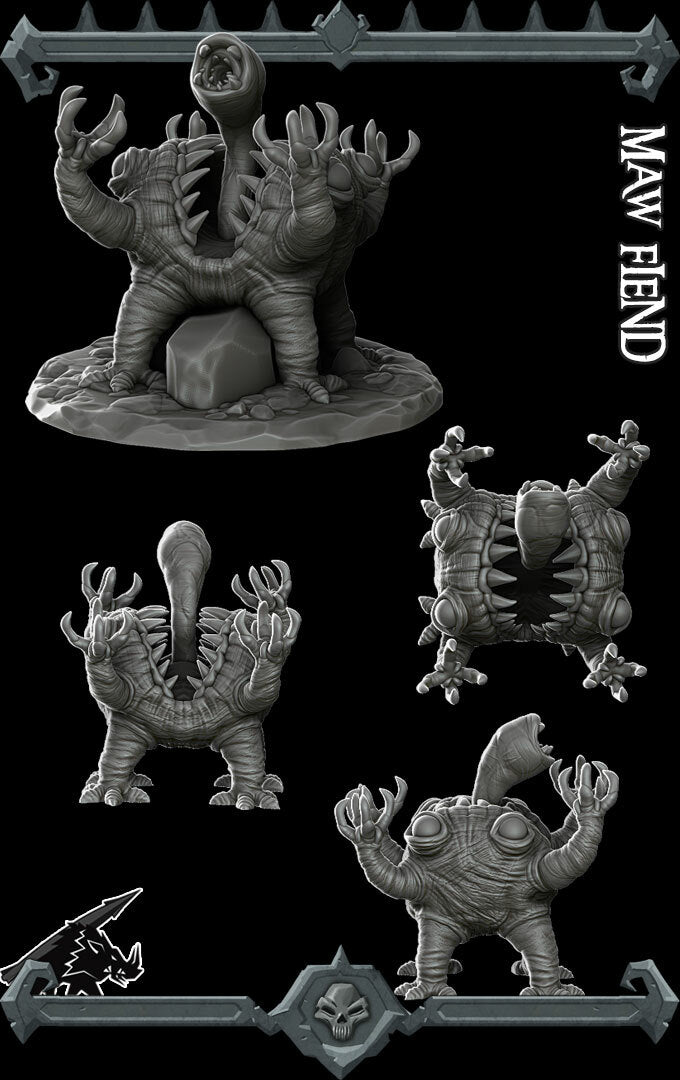 MAW FIEND - Miniature | Dungeons and dragons | Cthulhu | Pathfinder | War Gaming