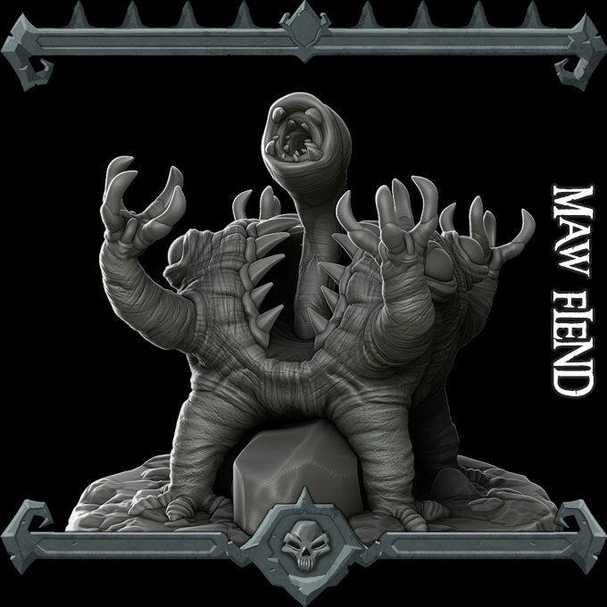 MAW FIEND - Miniature | Dungeons and dragons | Cthulhu | Pathfinder | War Gaming