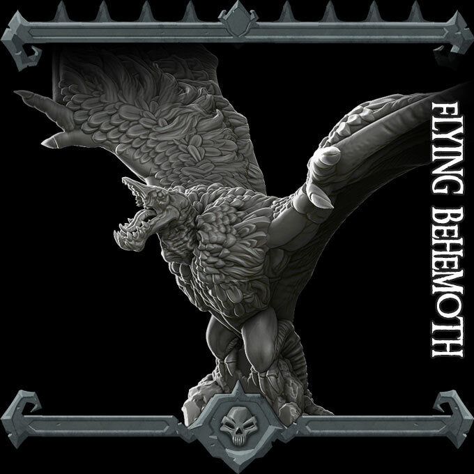 Starscale Behemoth FLYING BEHEMOTH - EPIC Model Kit | Dungeons and dragons | Cthulhu | Pa ...