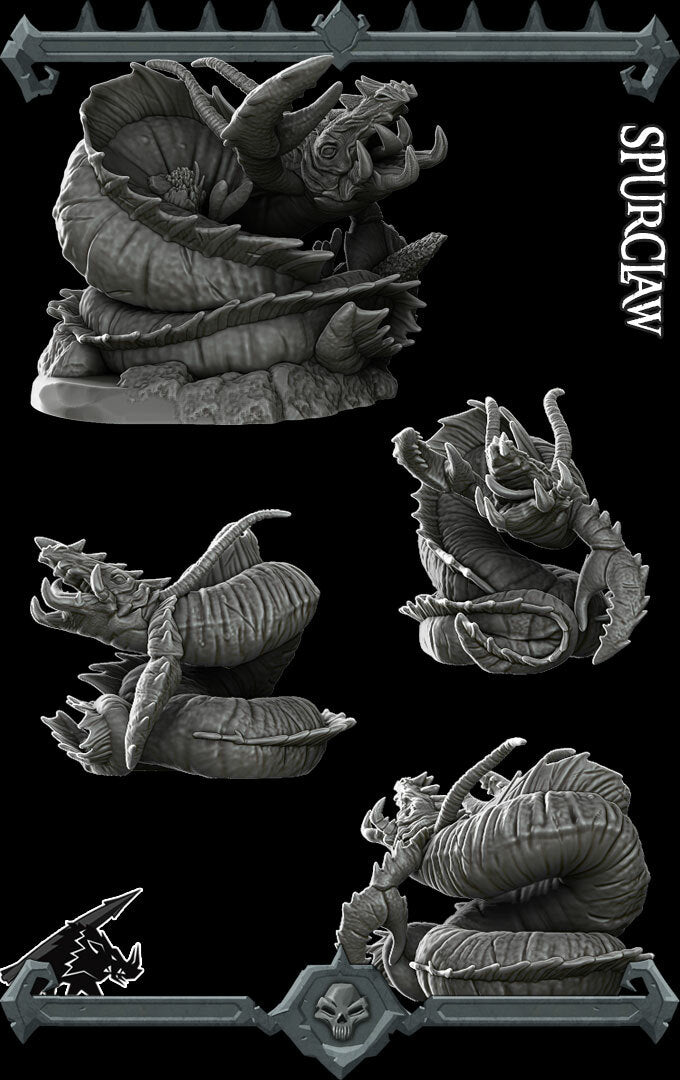 SPURCLAW - Miniature | All Sizes | Dungeons and Dragons | Pathfinder | War Gaming