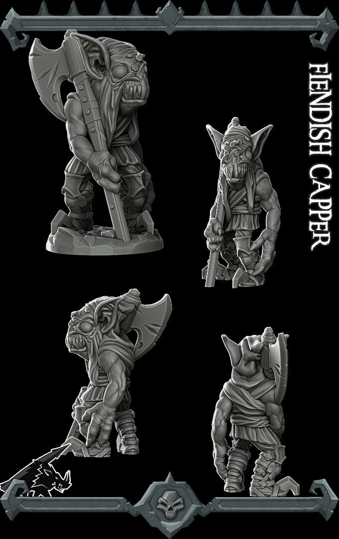 FIENDISH CAPPER - Miniature l Dungeons and dragons | Cthulhu | Pathfinder | War Gaming