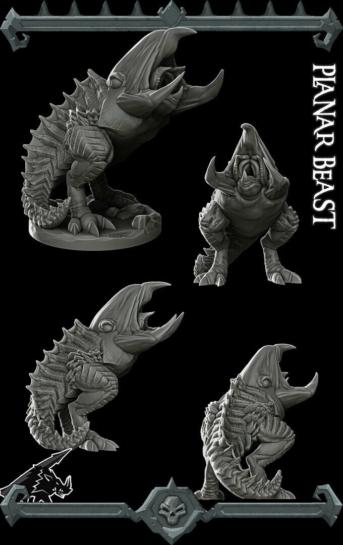 PLANAR BEAST - Miniature | All Sizes | Dungeons and Dragons | Pathfinder | War Gaming