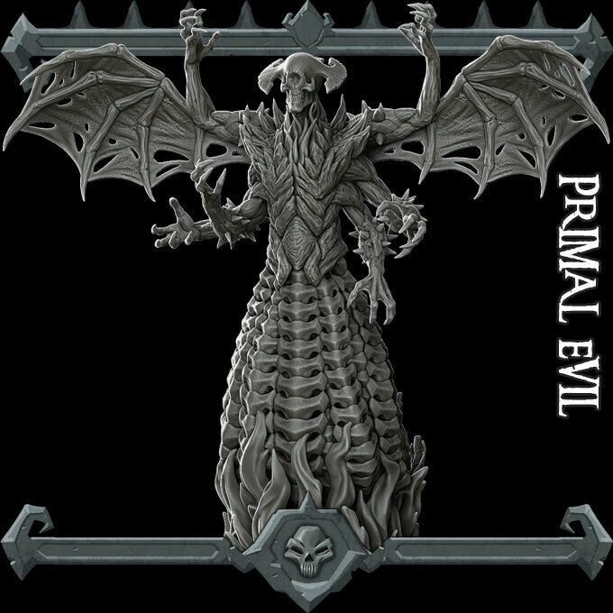 PRIMAL EVIL - EPIC MODEL | Dungeons and dragons miniature