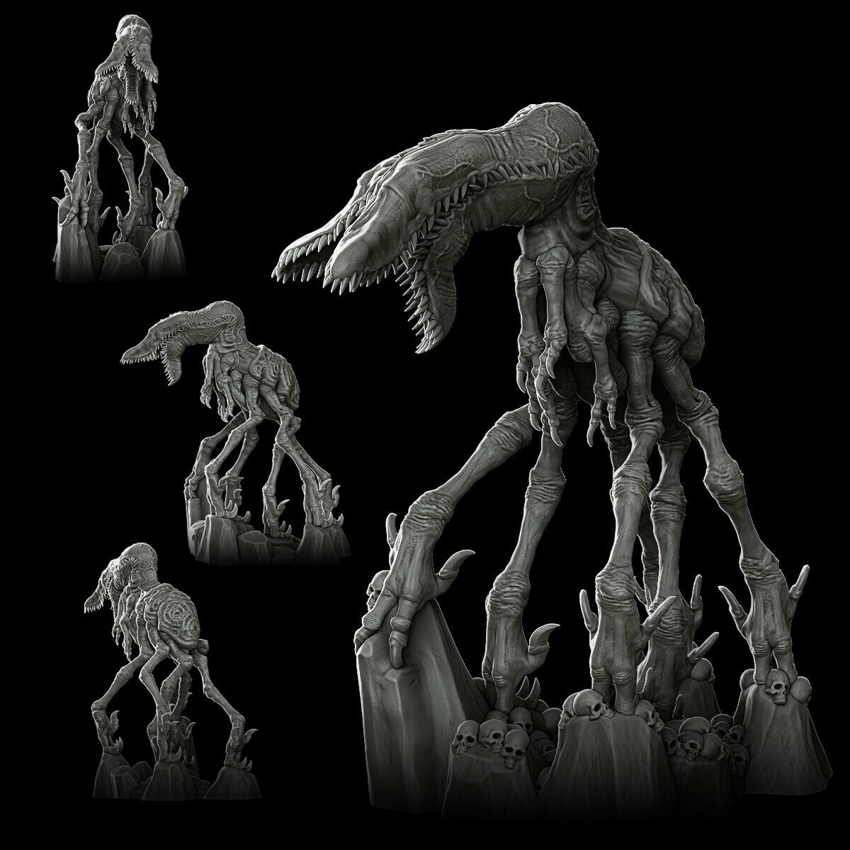 LONG GULLETT - EPIC Model | Dungeons and dragons | Cthulhu| Pathfinder | War Gaming