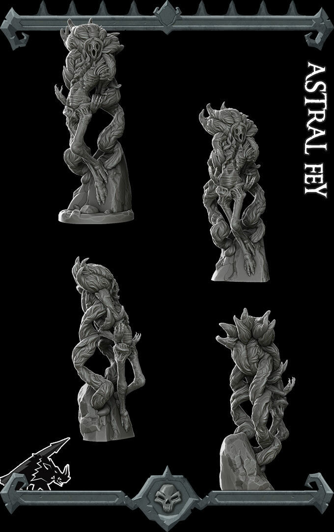 ASTRAL FEY- Monster miniature | All Sizes | Dungeons and Dragons | Pathfinder | War Gaming