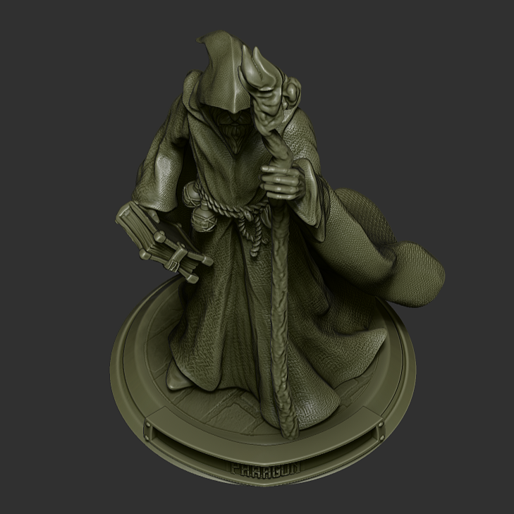 Paragon the Wizard - Miniature | Dungeons and Dragons | Pathfinder | War Gaming Model
