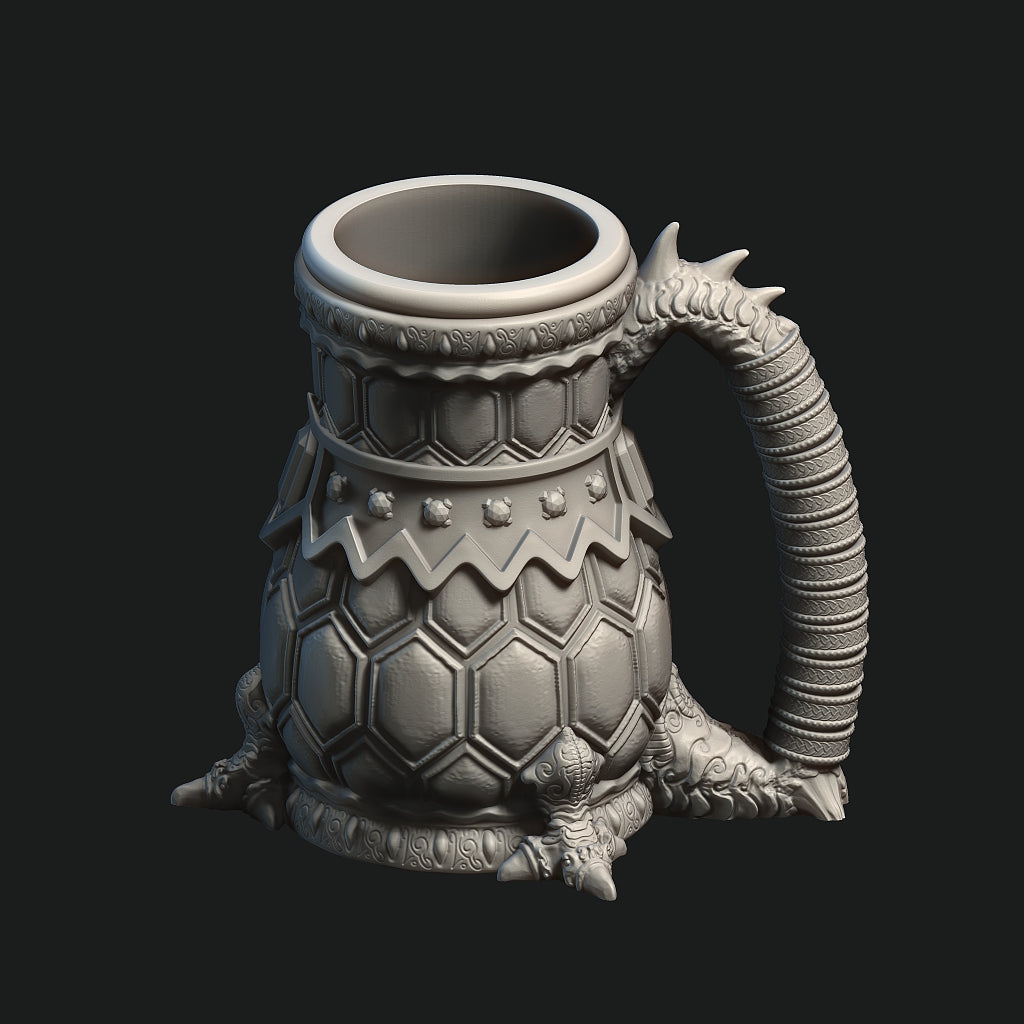 Dragon-Blooded Themed Mythic Mug Can Holder with FREE Riser Insert (With Handle)