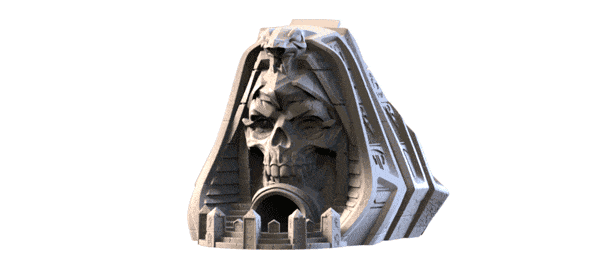 The Game of Destiny - 'Pharaoh’s Skull' Dice Tower