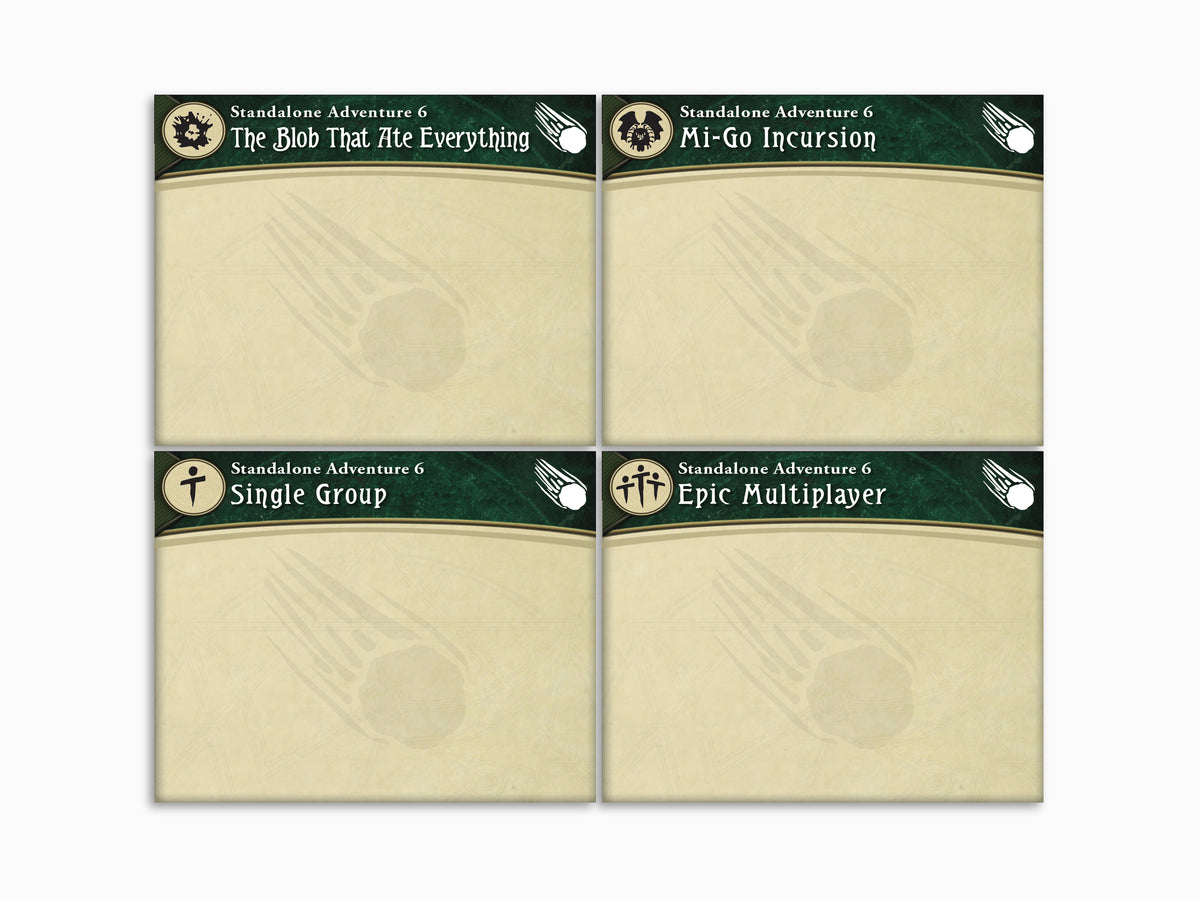 The Blob That Ate Everything - Arkham Horror LCG Deck Box Dividers