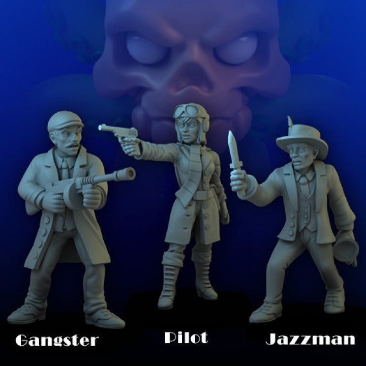 Cthulhu Investigators for Call of Cthulhu RPG & Tabletop Boardgames