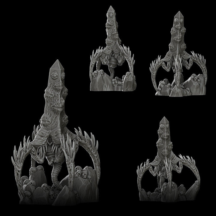 FLESHFUSE SPIRE - Miniature | All Sizes | Dungeons and Dragons | Pathfinder | War Gaming