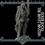 GOLDI LOCKE: THE BEAST MASTER - Miniature | All Sizes | Dungeons and Dragons | Pathfinder | War Gaming