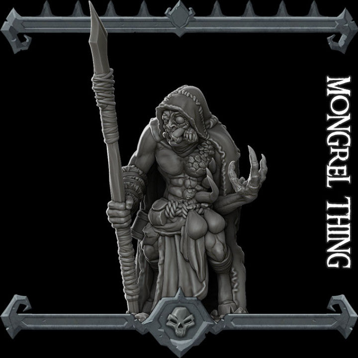 MONGREL THING - Miniature | All Sizes | Dungeons and Dragons | Pathfinder | War Gaming