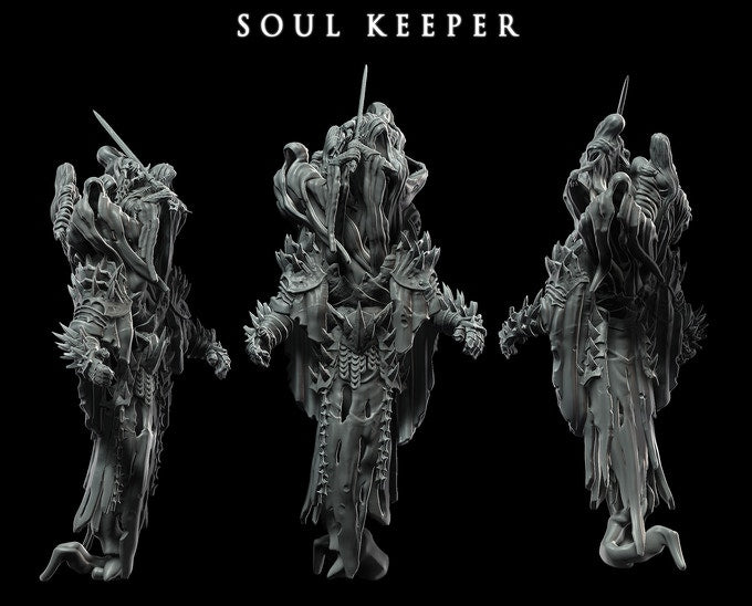 Soul Keeper | 32mm Scale Resin Model | From the Lost Souls Collection