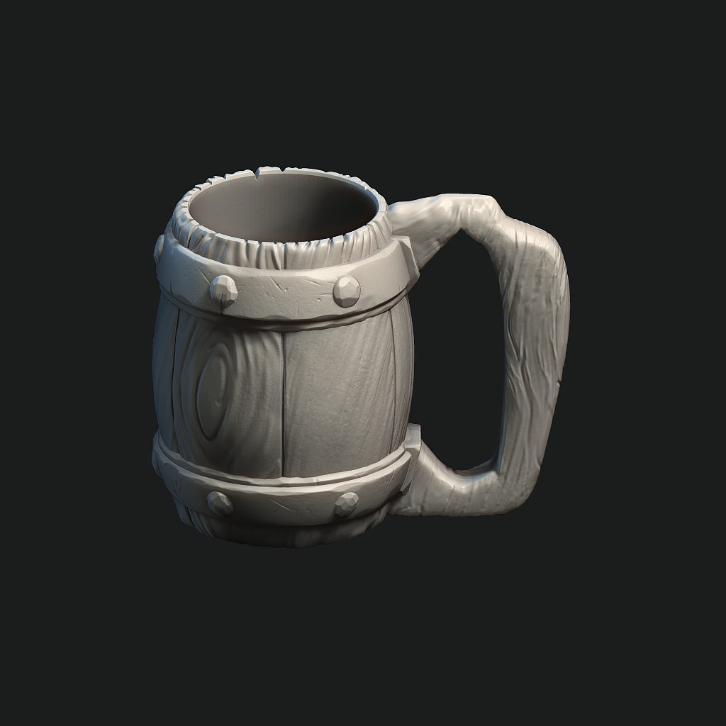 Tavern Mug No.2 Themed Mythic Mug Can Holder with FREE Riser Insert (With Handle)