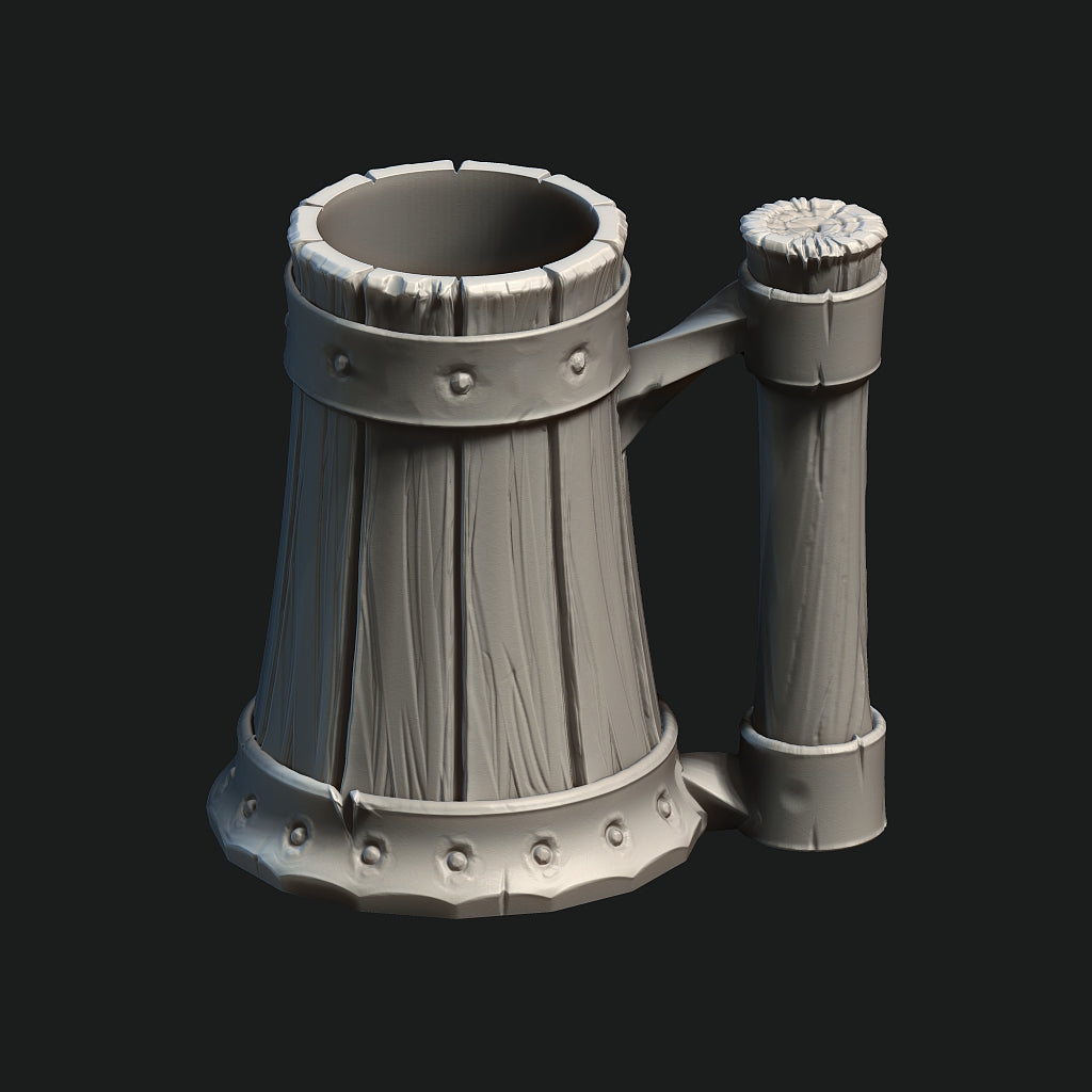 Tavern Mug No.3 Themed Mythic Mug Can Holder with FREE Riser Insert (Without Emblem)