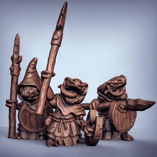Cave Kobold - Spears Resin Miniature for DnD | Tabletop Gaming