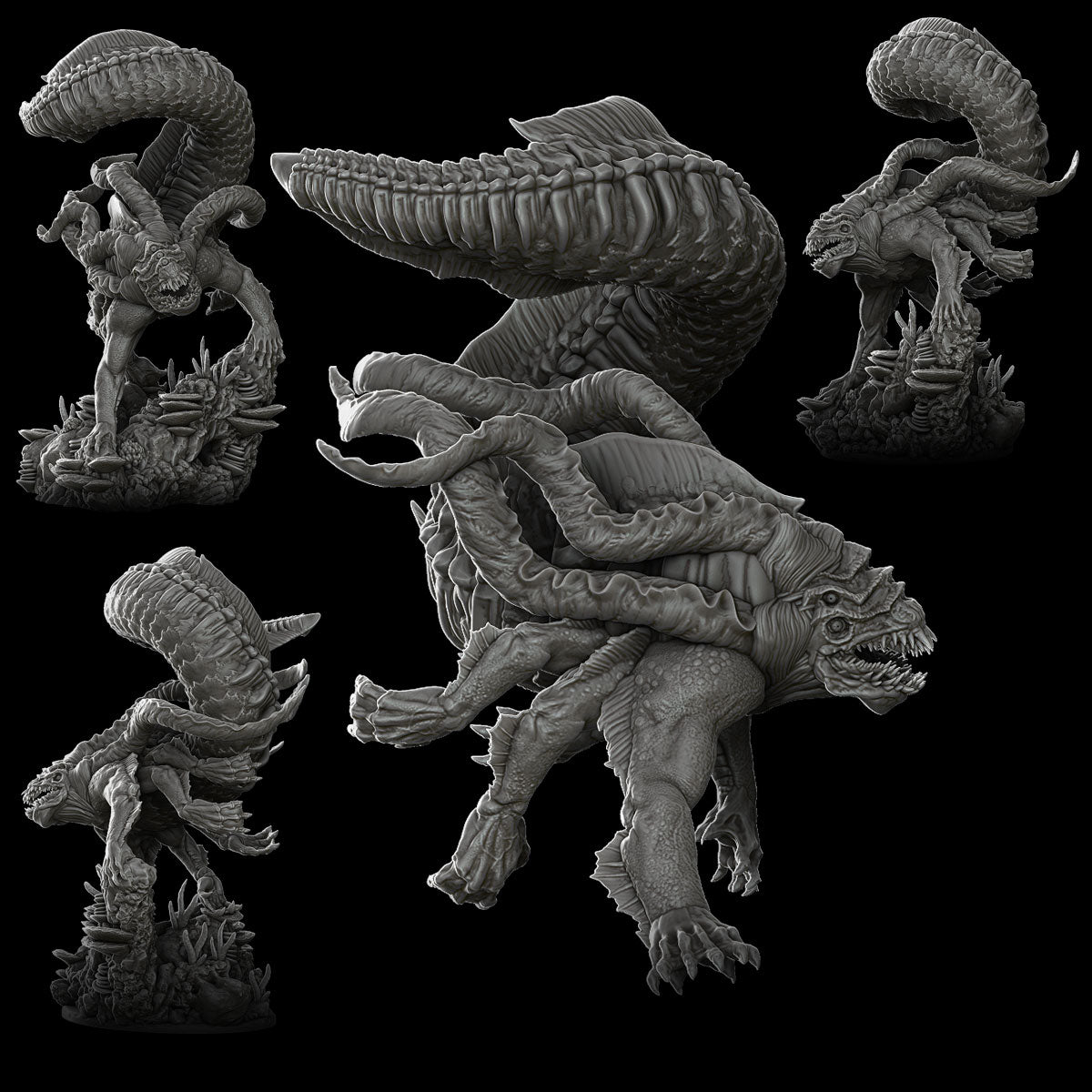 MADNESS OF THE DEEP - Miniature | All Sizes | Dungeons and Dragons | Pathfinder | War Gaming
