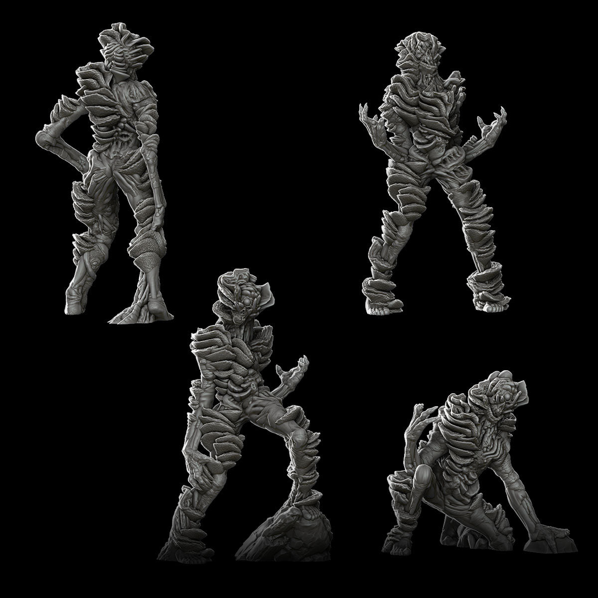 MOULDWALKERS Monster Resin 3D Printed Fantasy Miniature D&D Tabletop RPG