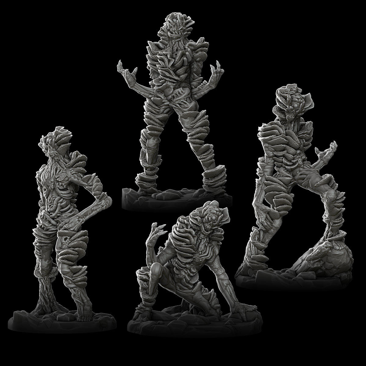 MOULDWALKERS Monster Resin 3D Printed Fantasy Miniature D&D Tabletop RPG