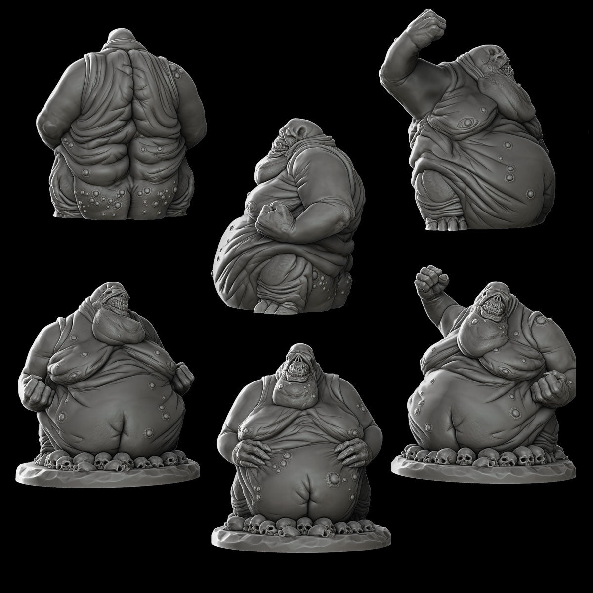 UNDER DWELLERS - Resin miniature | Many Size Options |Dungeons and dragons | Cthulhu| Pathfinder | War Gaming