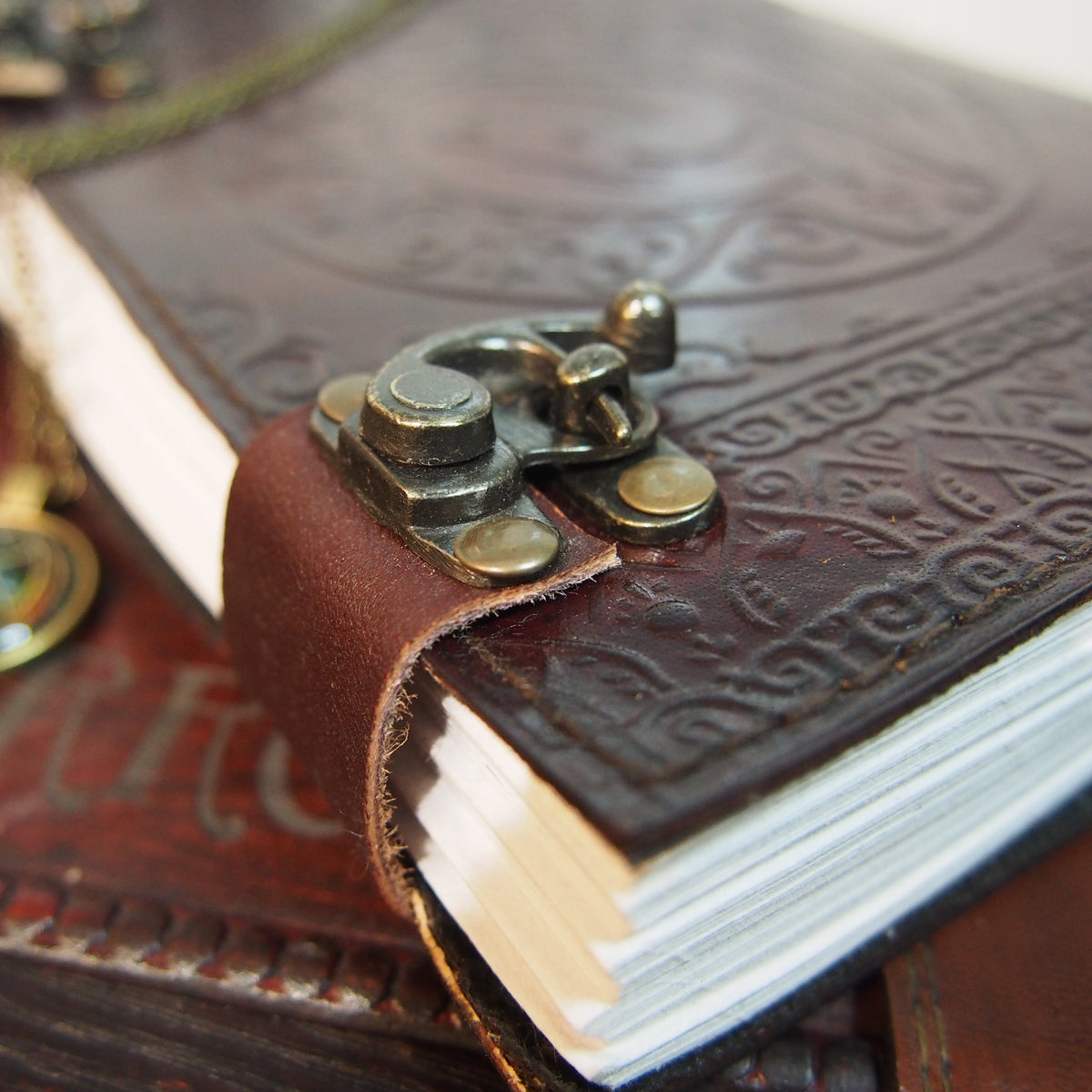 DnD Leather Notebook Clasp