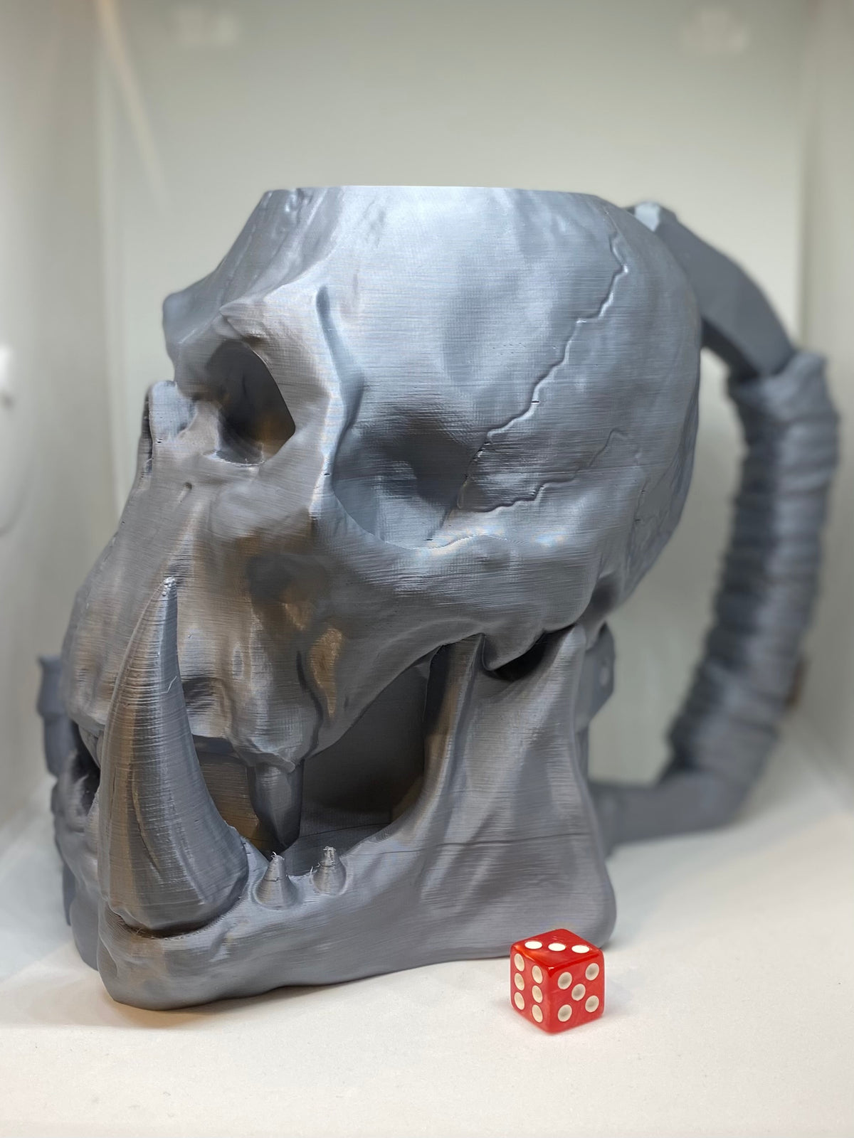 The Orc Skull Themed Mythic Mug with FREE Insert/Riser