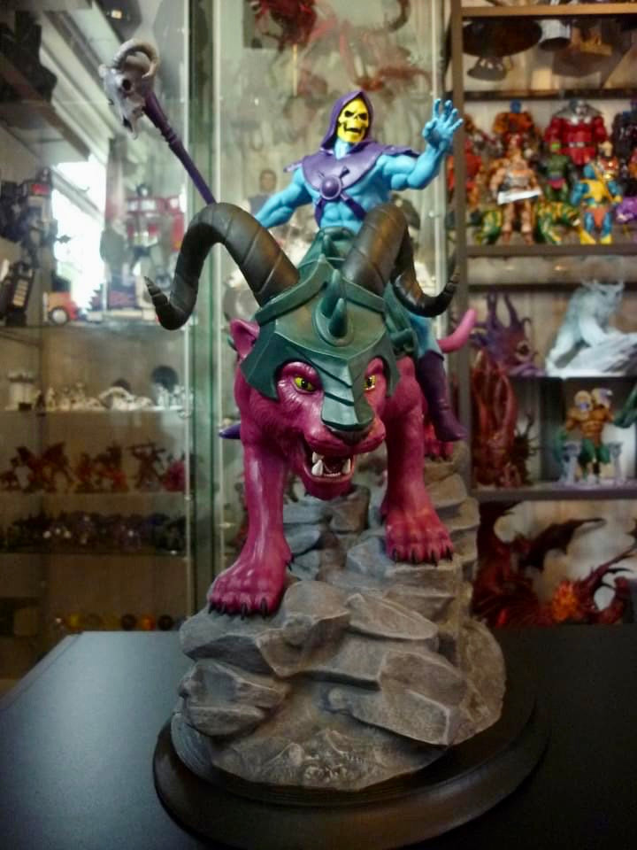 Skeletor and Panthor - Masters Of The Universe - Large Scale Model Kit