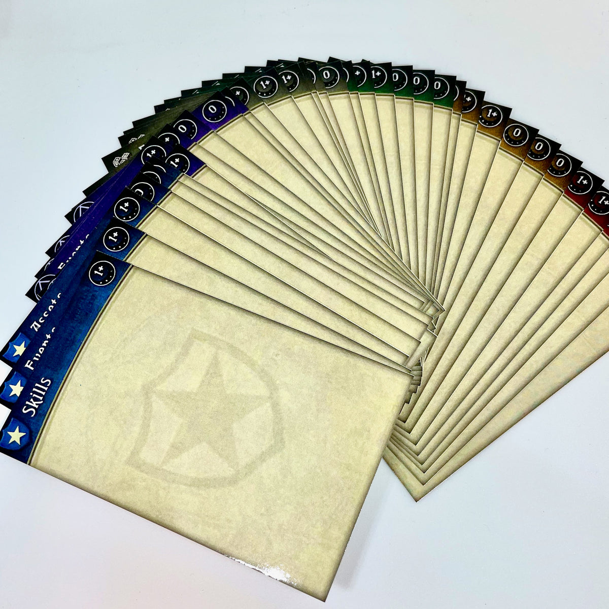 Assets, Events, Skills Expansion Dividers - Arkham Horror LCG Deck Box Dividers