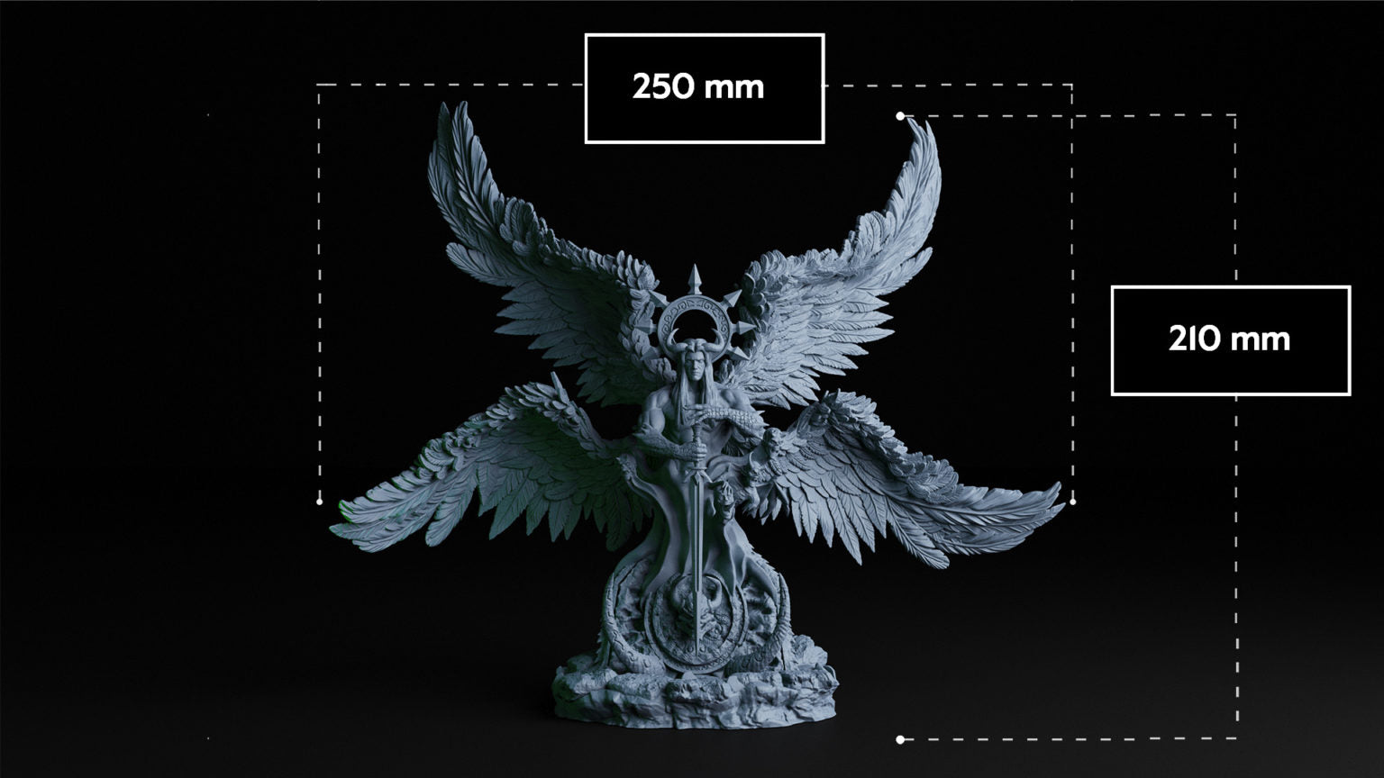 Lucifer Model 12:1 Scale | Harbingers of the Apocalypse Collection ...