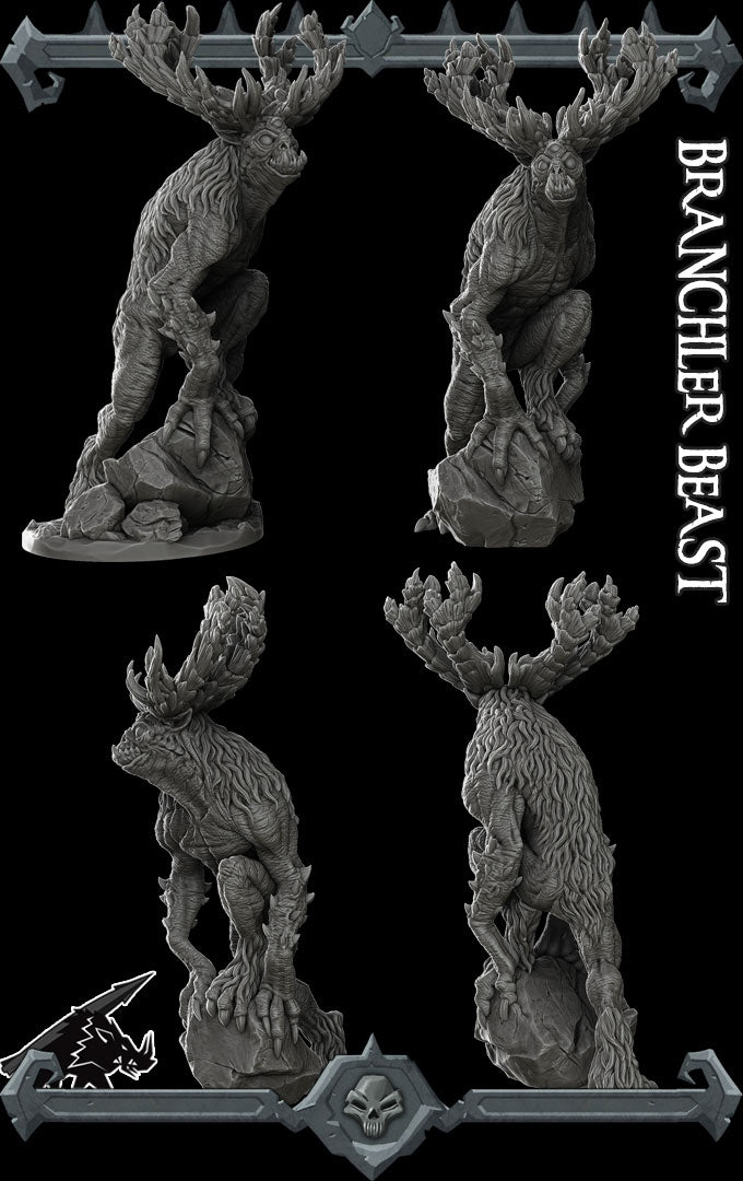 BRANCHLER BEAST - Miniature -All Sizes | Dungeons and Dragons | Pathfinder | War Gaming
