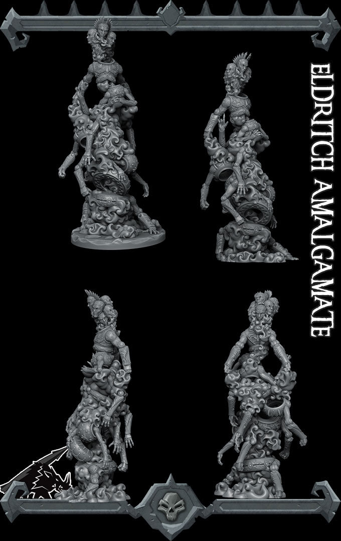 ELDRITCH AMALGAMATE - Miniature | All Sizes | Dungeons and Dragons | Pathfinder | War Gaming