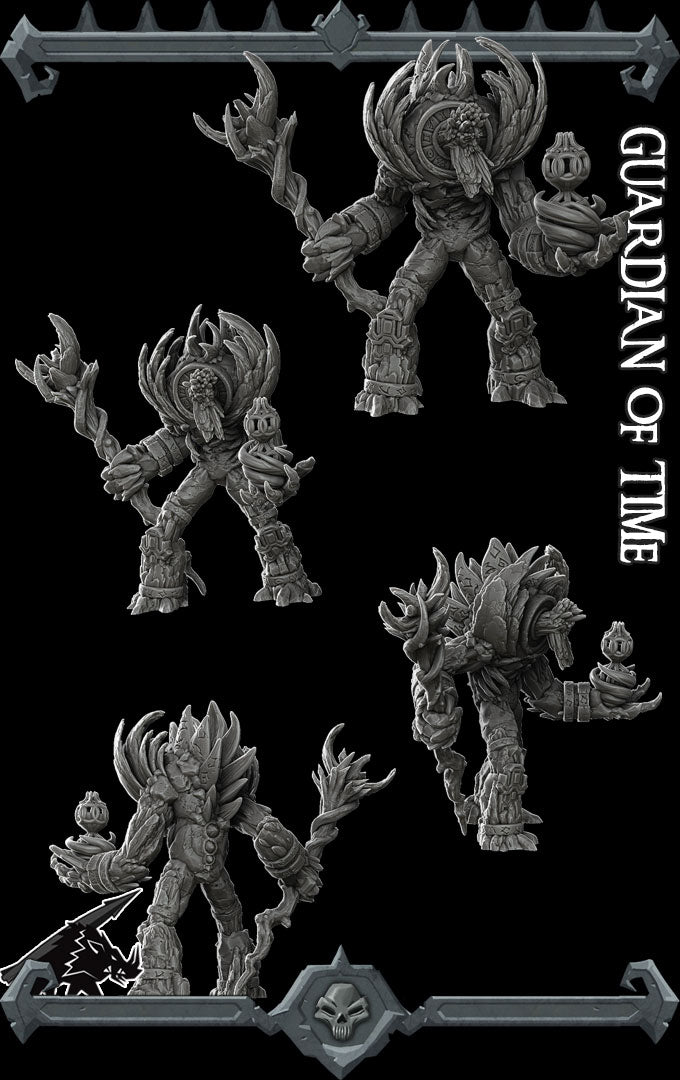 GUARDIAN OF TIME - Miniature | All Sizes | Dungeons and Dragons | Pathfinder | War Gaming